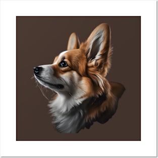 Corgi Dog Posters and Art